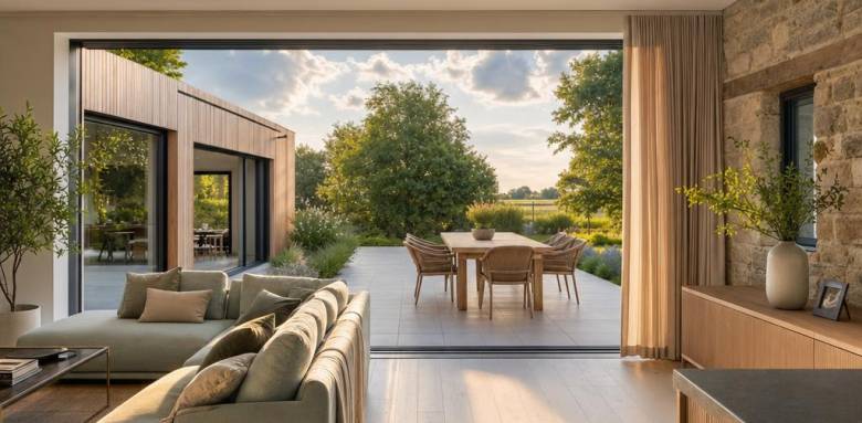 extension vue intérieure