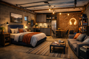 Transformer un garage en studio Montbrison