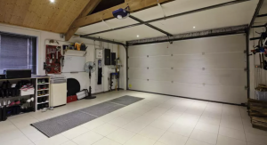 Carrelage de garage, espace Aubade