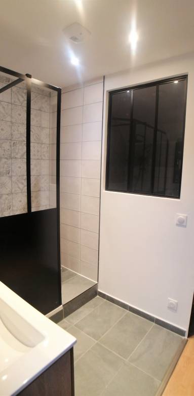 Verrière salle de bain