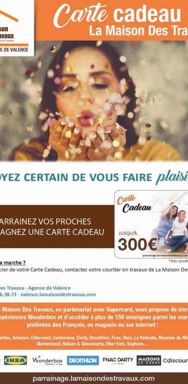 Offre de parrainage La Maison Des Travaux de Valence Romans nord-Drôme 26