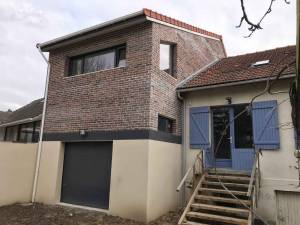 Extension de maison en surélévation - Nantes 44