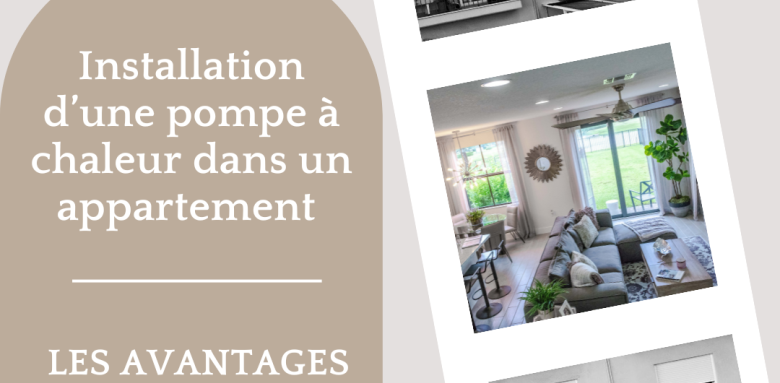 Installer une pompe à chaleur dans un appartement