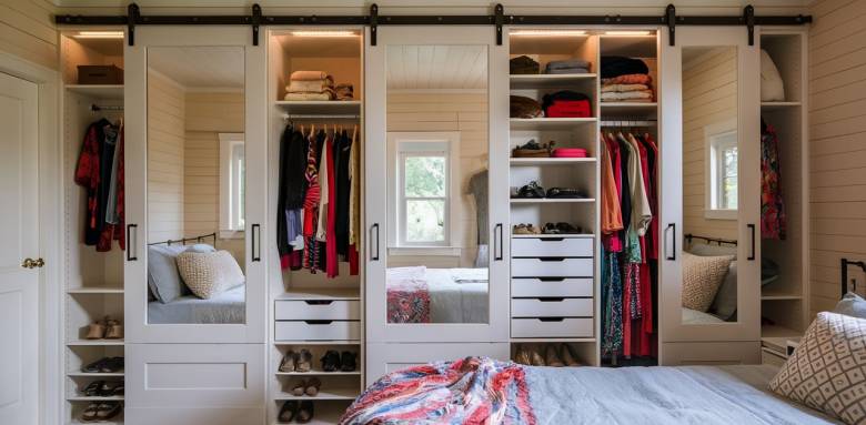 Dressing petite chambre