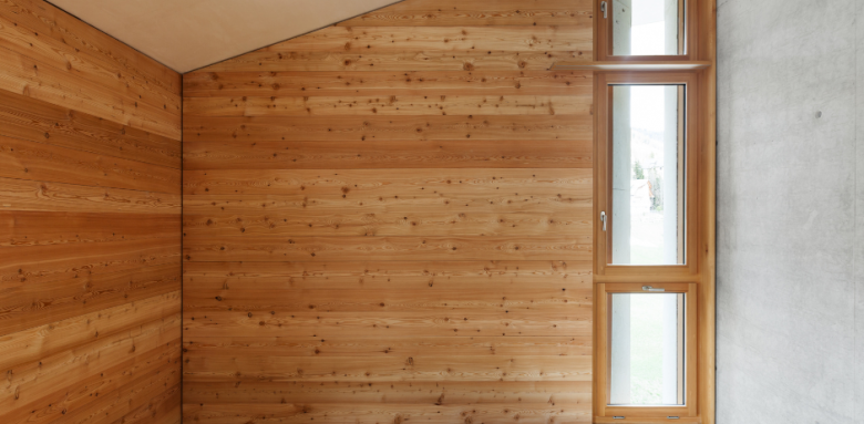 Bardage bois intérieur