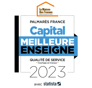 La Maison ds Travaux élue Meilleure Enseigne pour sa qualité de service en 2023 !