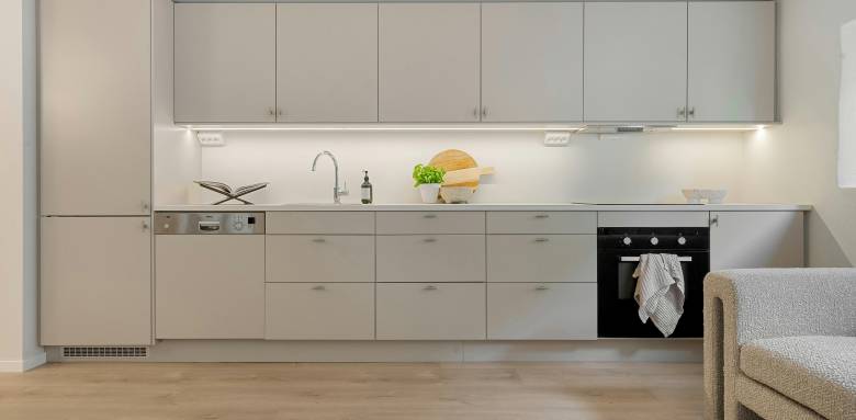 Aménager une cuisine couloir dans une maison de Limours