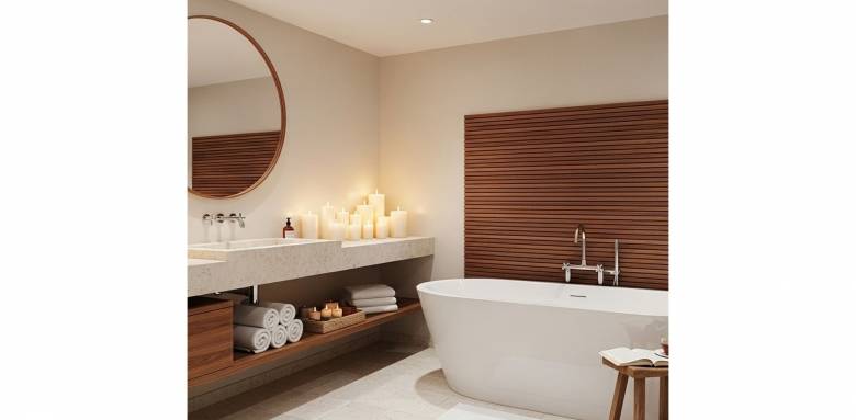 Salle de bain sur-mesure : les tendances 2026 pour un espace pratique, design et écoresponsable - Vire Normandie 14500