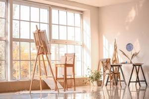 Une verrière d'atelier pour laisser entrer la lumière