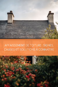 affaissement toiture maison morbihan