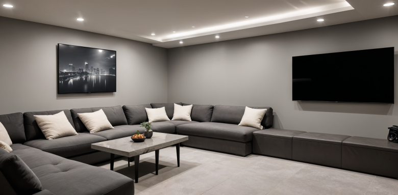 Aménagement de sous-sol : comment transformer cet espace en véritable pièce à vivre ? (69340 FRANCHEVILLE)