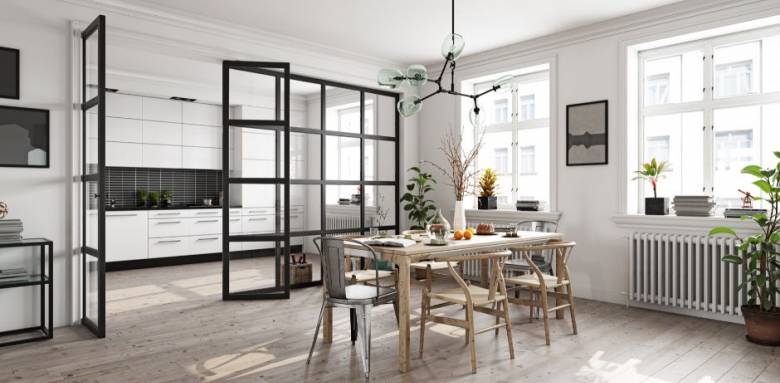 cuisine moderne et rénovée