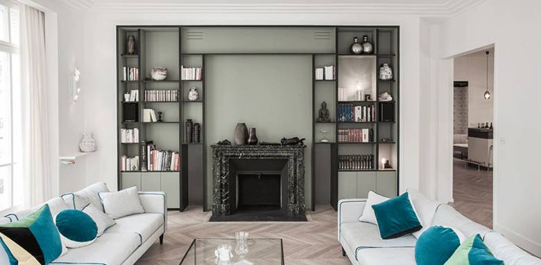 Rénovation de cheminée ancienne à Paris 17 et 18