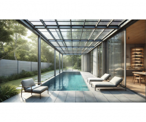 Véranda pour piscine Haguenau