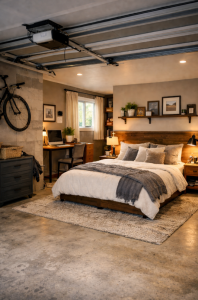 Comment transformer un garage en chambre à Montbrison (42) ?