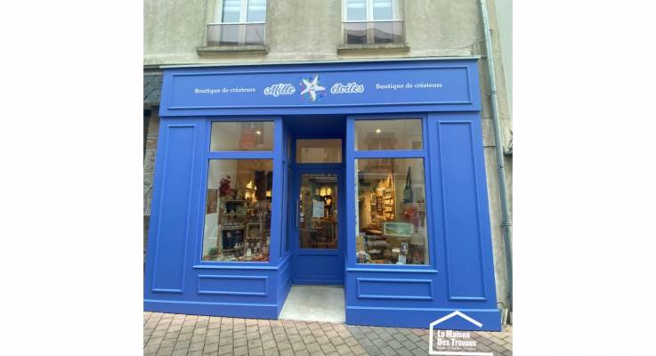 Avant / après rénovation magasin 