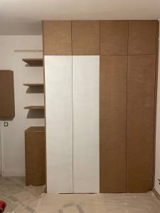 Des placards sur-mesure pour cette rénovation de maison à Rambouillet