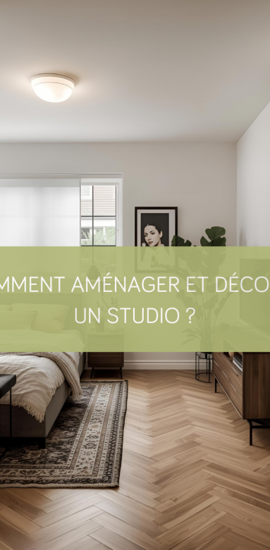 Aménagement d’un studio de 25m² à Vannes
