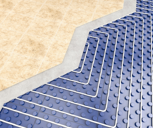 Chauffage au sol salle de bain