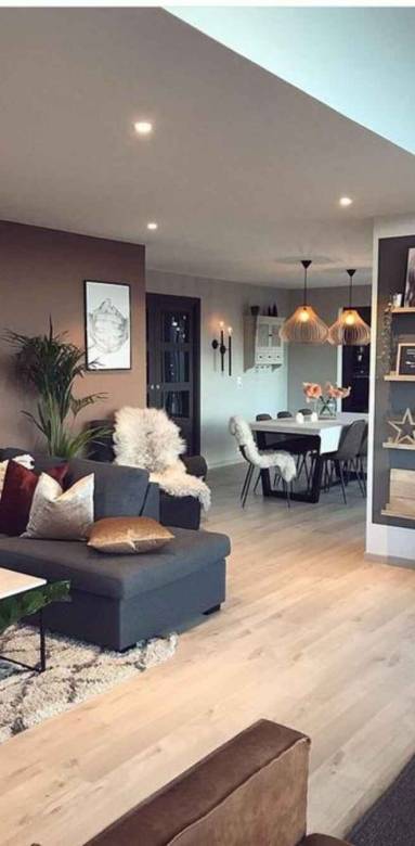 Travaux de peinture intérieure, peinture décorative colorée sur plafond - Nantes 44