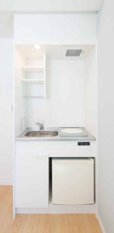Rénovation d'une cuisine de studio à Paris 15