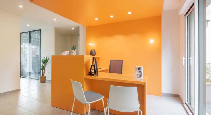 Nouveau look pour les bureaux de Meilleurtaux.com à Saint-Sébastien (44230)