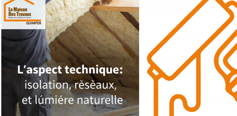 Accompagnement par une courtière en travaux et artisans sélectionnés pour leur sérieux afin de sécuriser votre projet de combles.