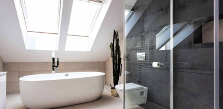 Baignoire de salle de bain