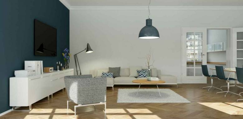 Rénovation de salon par LA MAISON DES TRAVAUX D'ANNECY