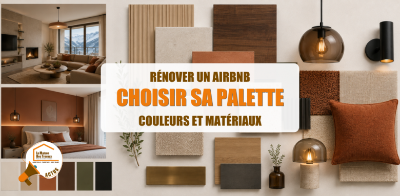 rénovation Airbnb Tarentaise, rénovation appartement station ski, décoration location saisonnière montagne, matériaux premium Airbnb Savoie, rénovation logement touristique Maurienne, courtier en travaux