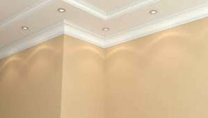 plafond avec corniche contemporaine