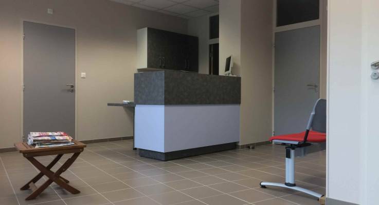 Aménager une salle d'attente dans cabinet médical en périphérie de Caen