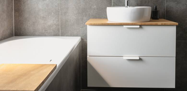 aménagement d'une salle de bain combles