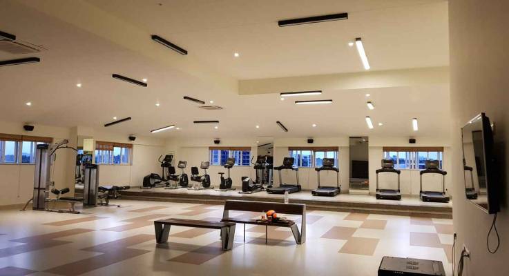 Aménagement d'une salle de sport