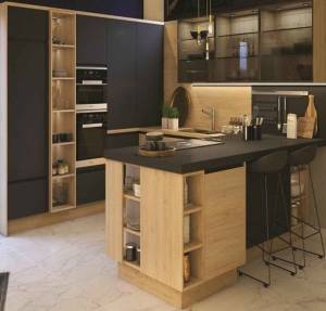 Choisir son style de cuisine, bois et métal - Nantes 44
