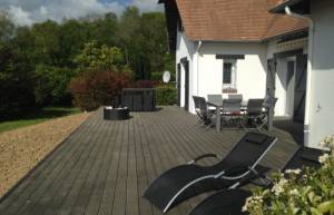 Terrasse bois - la Maison des Travaux Rouen