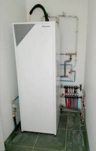 Rénovation éngergétique de résidence secondaire - pose de pompe à chaleur air-eau - Valence 26