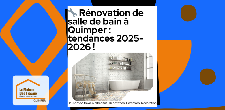 🟢 Découvrez comment des équipements intelligents et écoresponsables transforment votre salle de bain en un espace sain et connecté, à Quimper.