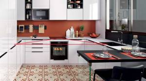 triangle d'activités dans la cuisine