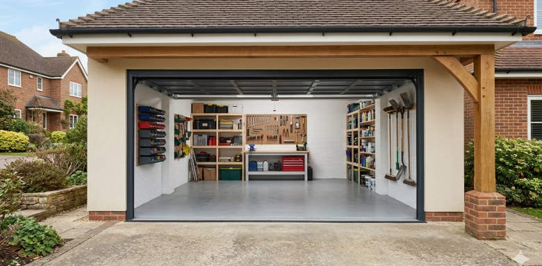 Changez l'électricité et le chauffage de votre ancien garage