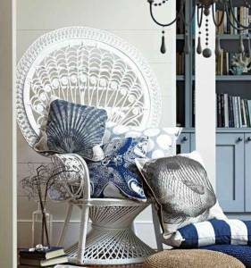 Fauteuil Emmanuelle blanc