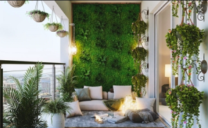Un espace cosy et verdoyant en pleine ville 
