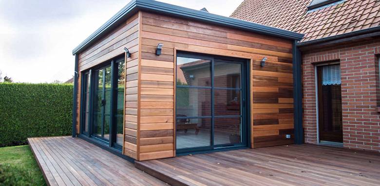 Créer une extension bois à Deauville