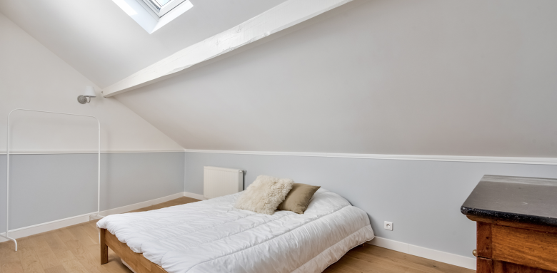 Une chambre d'amis sous les combles