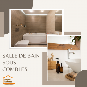 Aménager votre salle de bain sous les combles 