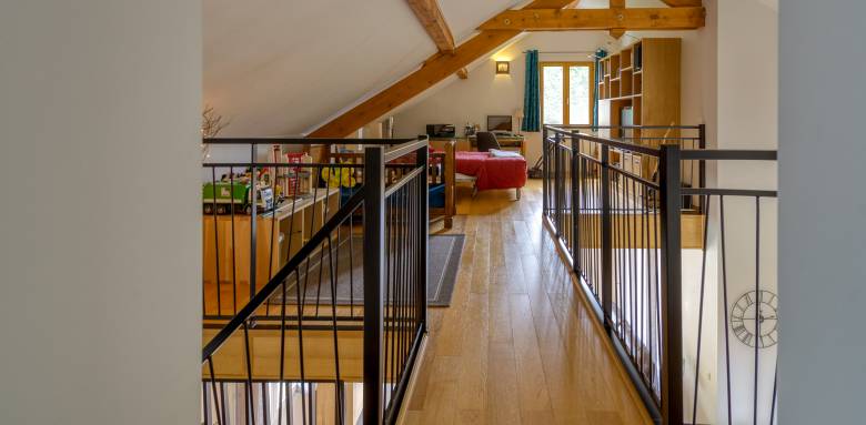 un bel accès aux combles