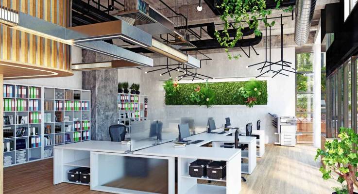 Décoration bureaux d'entreprise