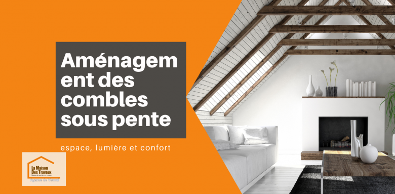 Aménagement de combles sous pente à Vesoul – Optimisez votre espace sous les toits avec un aménagement lumineux et confortable. Contactez La Maison Des Travaux de Vesoul.