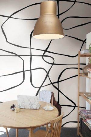 Lignes abstraites -Décoration murale
