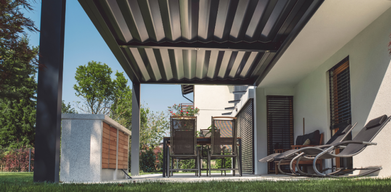 Pergola en aluminium